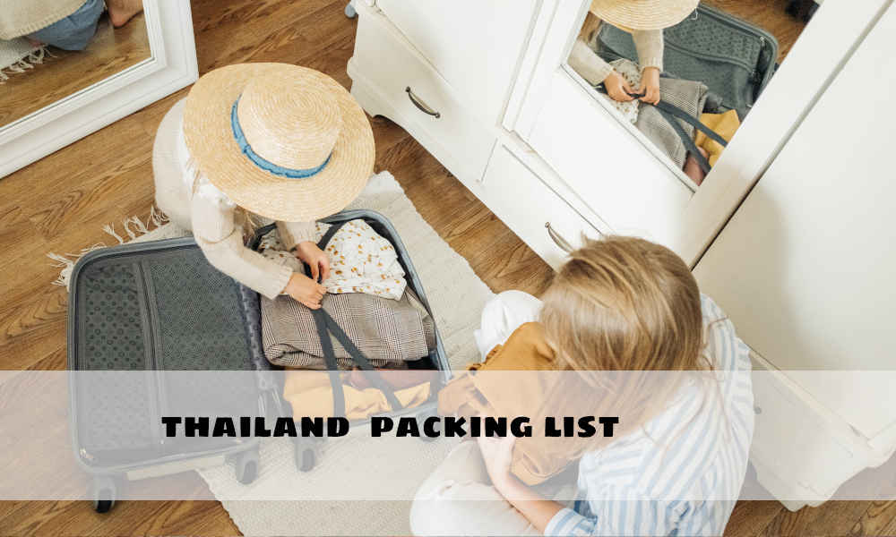 thailand packing list